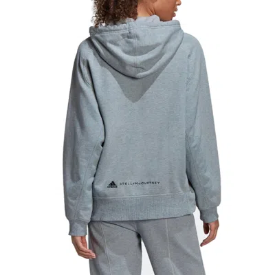 Adidas Originals (wmns) Adidas By Stella Mccartney Sportswear Fleece Jacket 'grey' In Blue