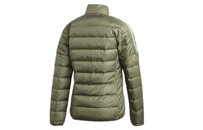 Adidas Originals (wmns) Adidas Essentials Down Jacket 'legacy Green'