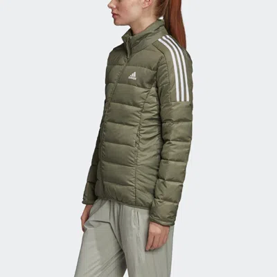Adidas Originals (wmns) Adidas Essentials Down Jacket 'legacy Green'