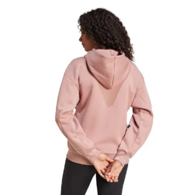 Adidas Originals (wmns) Adidas Future Icons 3-stripes Full-zip Hoodie 'pink Black'