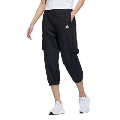 Adidas Originals (wmns) Adidas Pure Color Woven 3/4 Pants 'black'