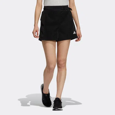 Adidas Originals (wmns) Adidas Str Shorts Wv Woven Sports Solid Color Black
