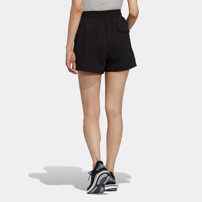 Adidas Originals (wmns) Adidas Str Shorts Wv Woven Sports Solid Color Black