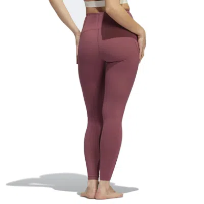Adidas Originals (wmns) Adidas Yoga 4 Elements 7/8 Tights Asia Sizing 'burgundy'