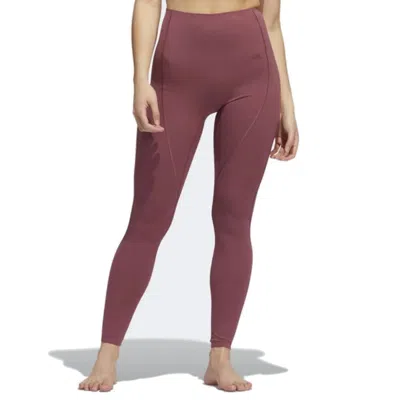 Adidas Originals (wmns) Adidas Yoga 4 Elements 7/8 Tights Asia Sizing 'burgundy'