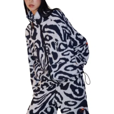 Adidas Originals (wmns) Adidas By Stella Mccartney Woven Printed Track Jacket Asia Sizing 'multi-color' In White