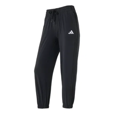 Adidas Originals (wmns) Adidas Logo Joggers 'black White' In Multi