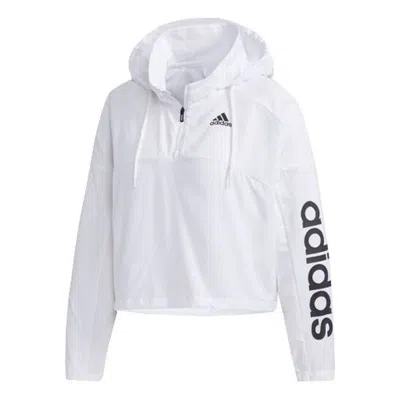 Adidas Originals (wmns) Adidas Windbreaker Track Top 'white  Black'