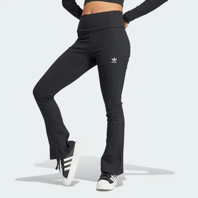 Adidas Originals (wmns) Adidas Essentials Rib Flared Pant 'black'