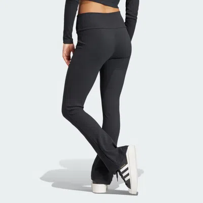 Adidas Originals (wmns) Adidas Essentials Rib Flared Pant 'black'