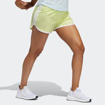 Adidas Originals (wmns) Adidas M20 Short W Running Sports Shorts Light Yellow