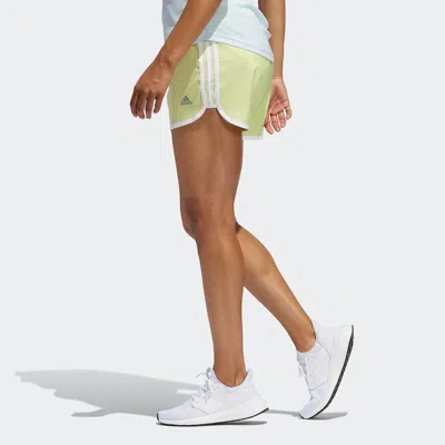 Adidas Originals (wmns) Adidas M20 Short W Running Sports Shorts Light Yellow