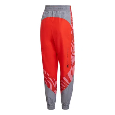 Adidas Originals (wmns) Adidas By Stella Mccartney Pants 'red Grey' In Orange