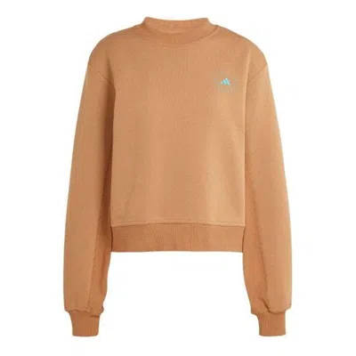 Adidas Originals (wmns) Adidas By Stella Mccartney Sportswear Sweatshirt Asia Sizing 'timber' In Brown