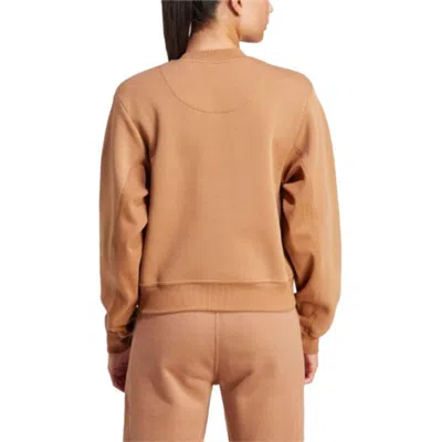 Adidas Originals (wmns) Adidas By Stella Mccartney Sportswear Sweatshirt Asia Sizing 'timber' In Brown