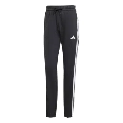 Adidas Originals (wmns) Adidas Essentials 3-stripes French Terry Cuffed Pants 'black White'