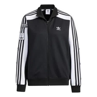 Adidas Originals (wmns) Adidas Original Adibreak Tt Jacket 'black White' In Multi