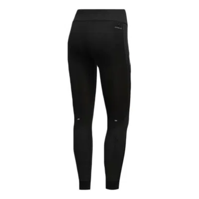 Adidas Originals (wmns) Adidas Own The Run 3-stripes Fast Tights Asia Sizing 'black White'