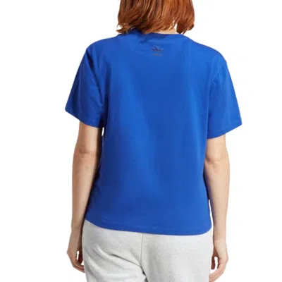 Adidas Originals (wmns) Adidas T-shirt 'blue'