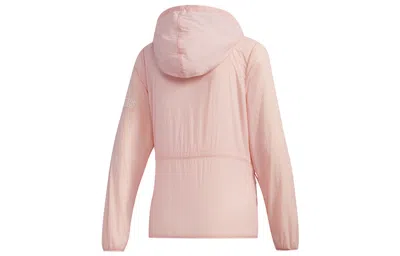 Adidas Originals (wmns) Adidas Windbreaker Bos Jacket Windproof Pink Red