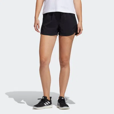 Adidas Originals (wmns) Adidas Elev Wvn Pacer Yoga Casual Sports Breathable Shorts Black