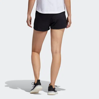 Adidas Originals (wmns) Adidas Elev Wvn Pacer Yoga Casual Sports Breathable Shorts Black