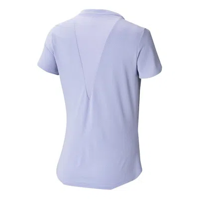 Adidas Originals (wmns) Adidas Heat.rdy T-shirt 'purple' In Blue