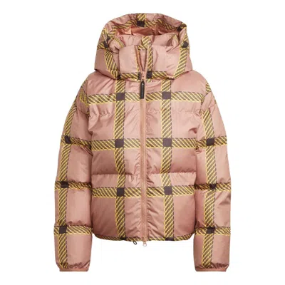Adidas Originals (wmns) Adidas By Stella Mccartney Women's Large Puffer Jacket 'tan' In Multi