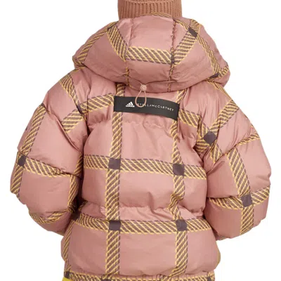 Adidas Originals (wmns) Adidas By Stella Mccartney Women's Large Puffer Jacket 'tan' In Multi