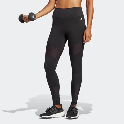 Adidas Originals (wmns) Adidas Train Essentials Dance High-waisted Full-length Leggings Asia Sizing 'black'