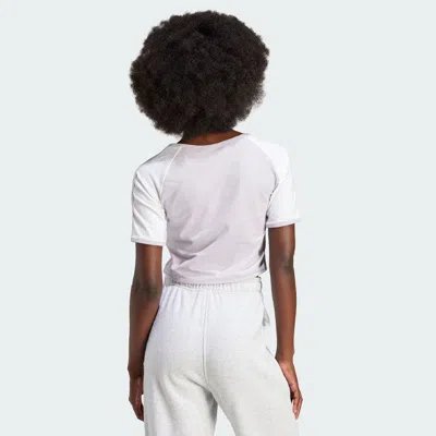 Adidas Originals (wmns)  X Mickey Mouse 3-stripes Icon For Her Baby T-shirt Asia Sizing 'purple' In Multi