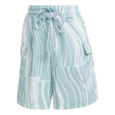 Adidas Originals (wmns) Adidas By Stella Mccartney Truenature Hiking Shorts 'white Blue'