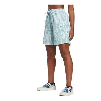 Adidas Originals (wmns) Adidas By Stella Mccartney Truenature Hiking Shorts 'white Blue'