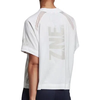Adidas Originals (wmns) Adidas Z.n.e. T-shirt Asia Sizing 'white'
