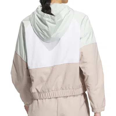 Adidas Originals (wmns) Adidas Bball Jackets 'beige White'