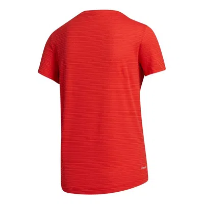 Adidas Originals (wmns) Adidas Comfortable Breathable Training T-shirt 'red'