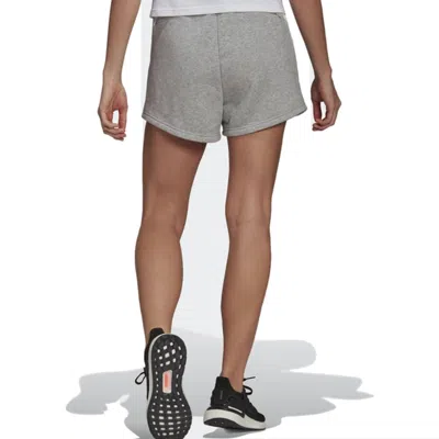Adidas Originals (wmns) Adidas Sportswear Future Icons 3-stripes Shorts Asia Sizing 'grey' In Gray