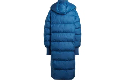 Adidas Originals (wmns) Adidas By Stella Mccartney X Long Padded Winter Jacket 'blue'