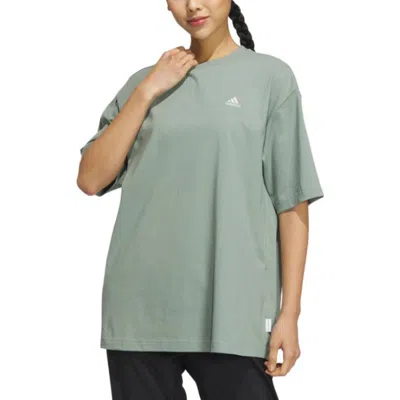 Adidas Originals (wmns) Adidas Sportswear Three Stripes T-shorts 'green'