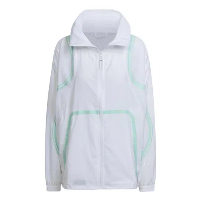 Adidas Originals (wmns) Adidas By Stella Mccartney Truepace Woven Jacket 'white'