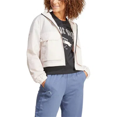 Adidas Originals (wmns) Adidas City Escape Lightweight Windbreaker Asia Sizing 'light Pink' In Multi