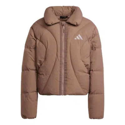 Adidas Originals (wmns) Adidas Crop Down Jacket 'brown'