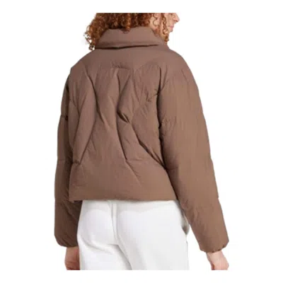 Adidas Originals (wmns) Adidas Crop Down Jacket 'brown'