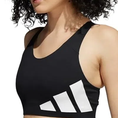 Adidas Originals (wmns) Adidas Ultimate High-support Logo Bra 'black White'