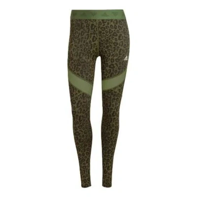 Adidas Originals (wmns) Adidas Hyperglam High-rise Long Tights 'green'