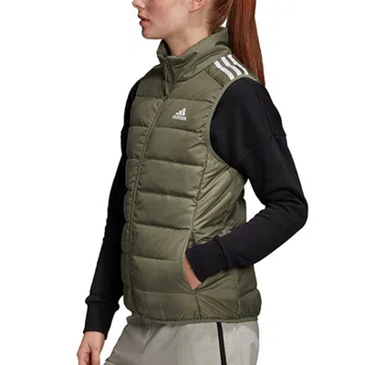 Adidas Originals (wmns) Adidas Essentials Sleeveless Jacket  'green'