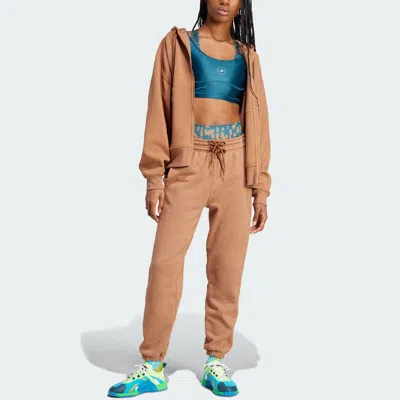Adidas Originals (wmns) Adidas By Stella Mccartney Regular Sweat Pants Asia Sizing 'brown'