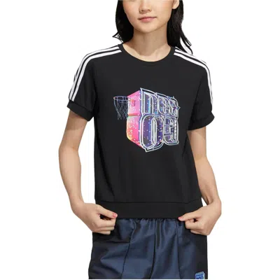 Adidas Originals (wmns) Adidas Neo 3-stripes Bucket T-shirt 'black'