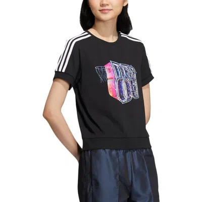 Adidas Originals (wmns) Adidas Neo 3-stripes Bucket T-shirt 'black'
