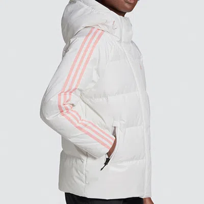 Adidas Originals (wmns) Adidas Puff Down Jkt Sports Down Jacket White In Multi